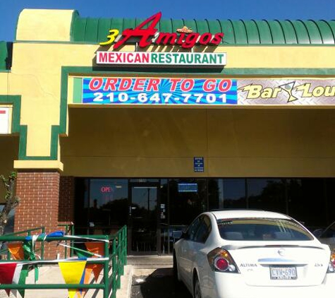 3 Amigos Restaurant - San Antonio, TX. Come join us, amigos!