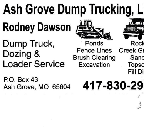 Ash Grove Dump Trucking