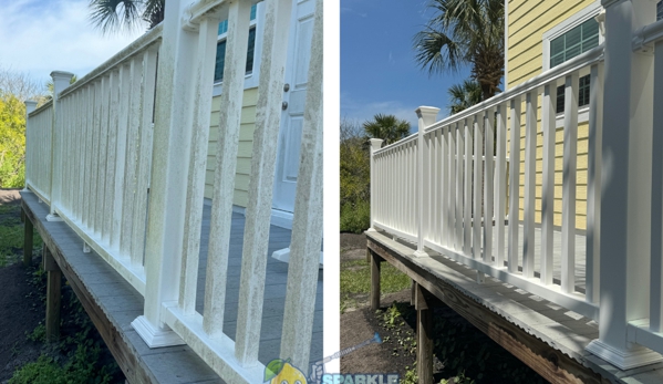 Sparkle Tech Pressure Washing - Palm Coast, FL. Railing in Flagler Beach, FL