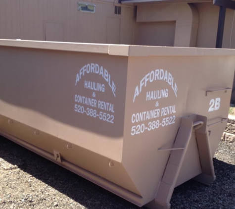 Affordable Hauling & Container Rental Advertising - Tucson, AZ