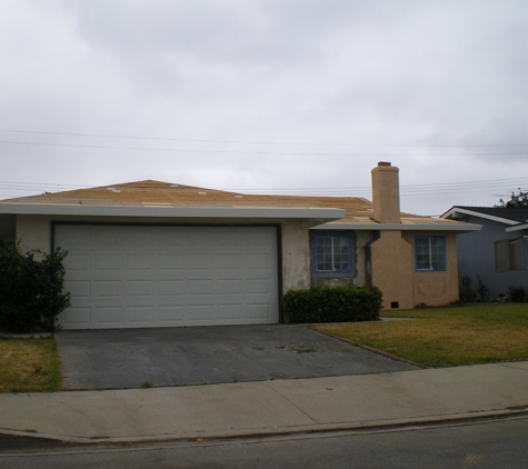 D & J Constuction - Lomita, CA. Roof and window replacement stucco