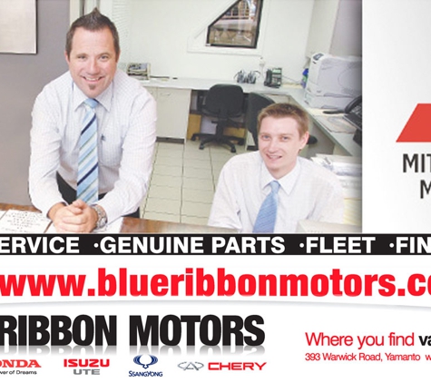 Blue Ribbon Motors - Yamanto, QLD. Car Dealers Ipswich