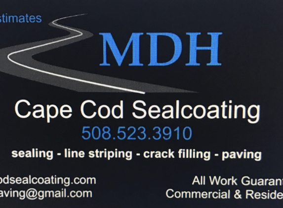 Cape cod sealcoating by MDH - Sandwich, MA