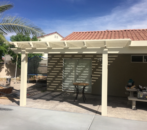 First Source Services - Las Vegas, NV. Lattice Patio Covers built in a day