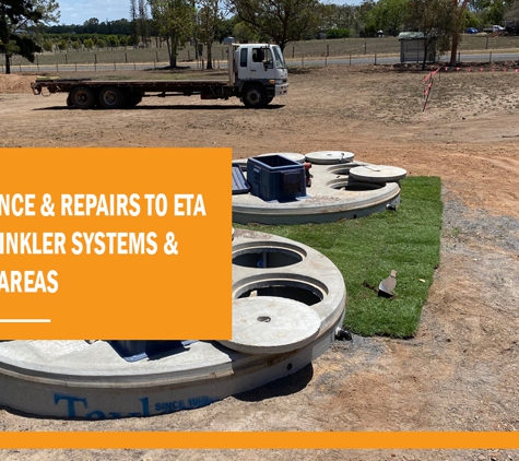 Shaune Johnson Plumbing Pty Ltd - Thabeban, QLD. Maintenance & Repairs to ETA Beds, Sprinkler Systems & Disposal Areas.