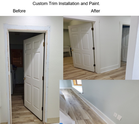 Mend & Manage - Parrish, FL. Door and trim repair