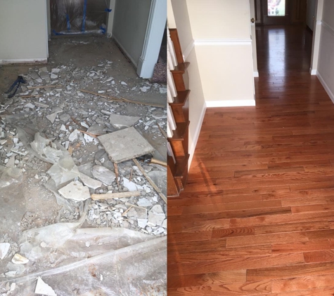 W and W Flooring. Demo /install