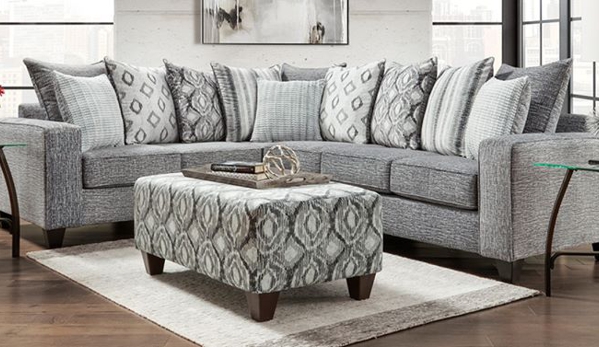 Bi-Rite Furniture - Houston, TX. This beautiful stone wash sectional has just arrived and is ready to go home with you TODAY! Available for purchase online or in store