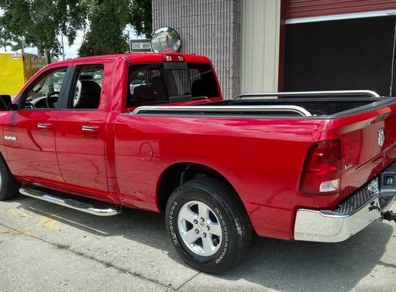 Bright Image Detailing - New Smyrna Beach, FL. Burt's lawn service Port Orange
 truck 2