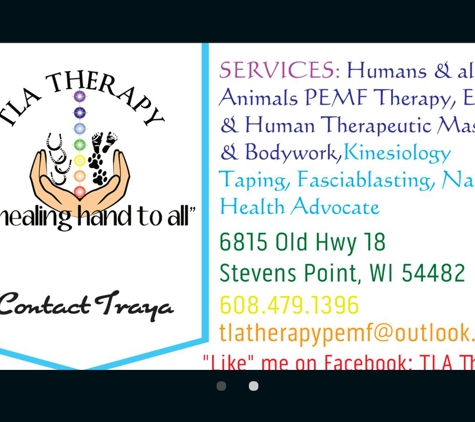 Tla Therapy A Healing Hand to All - Stevens Point, WI