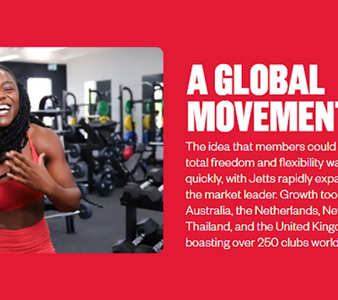 Jetts Brisbane Airport - Brisbane Airport, QLD. A Global Movement