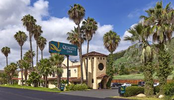 Quality Inn Fallbrook I-15 - Fallbrook, CA