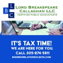 Lord Breakspeare Callaghan - Bookkeeping