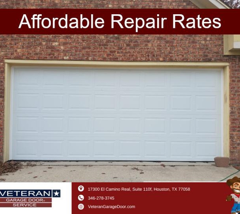 Veteran Garage Door Repair - Houston, TX