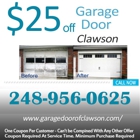Garage Door Of Clawson
