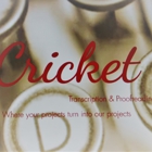 Cricket Transcription & Proofreading