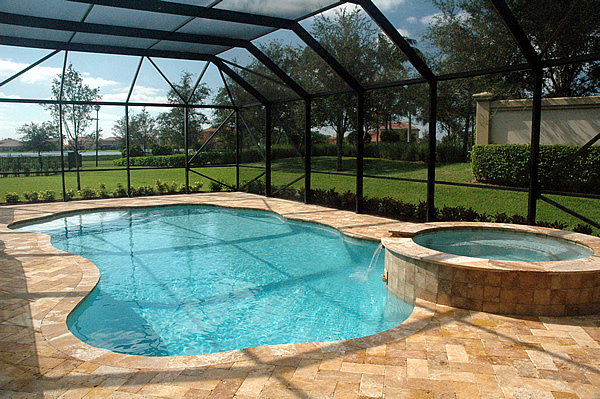 Florida backyard pools