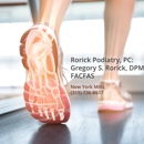 Rorick Podiatry, PC: Gregory S. Rorick, DPM - Physicians & Surgeons, Podiatrists
