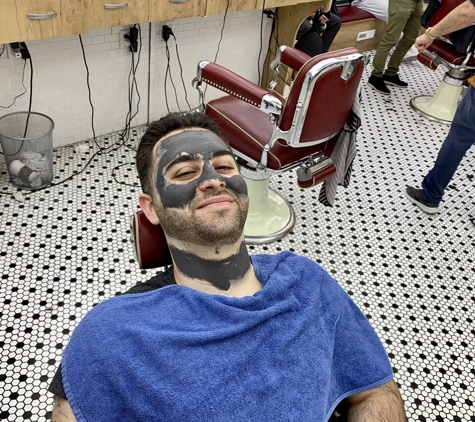 Barber Shop NYC - New York, NY. Face Mask for men at Barber Shop NYC 