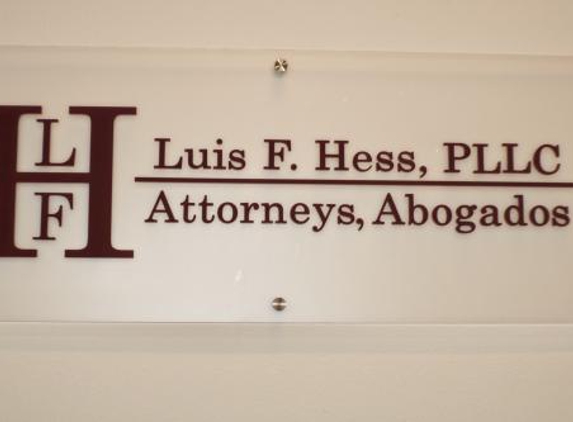 Luis F Hess P - Shenandoah, TX