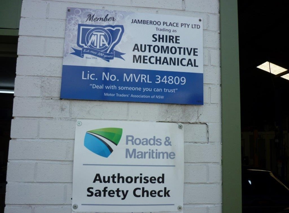 Shire Automotive Mechanical - Kirrawee, NSW
