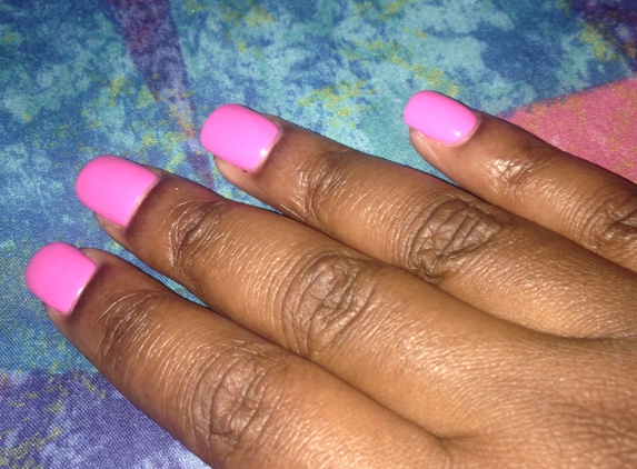 Magic Nail - North Miami, FL. This is the gel color be my valentine. I recommend you get it.