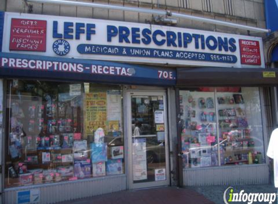 Leff Prescription Center - Bronx, NY