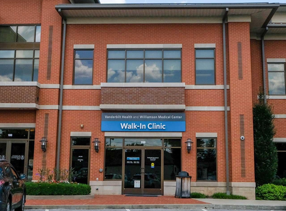 Vanderbilt Health and Williamson Medical Center Walk-In Clinic Brentwood - Brentwood, TN