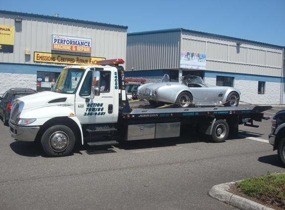 Towing & Recovery Services, Inc. - Vancouver, WA. Sports Car