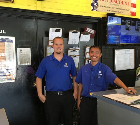 Titan Auto & Tire - South Chesterfield, VA. Cory and Vic, South Chesterfield Titan Team