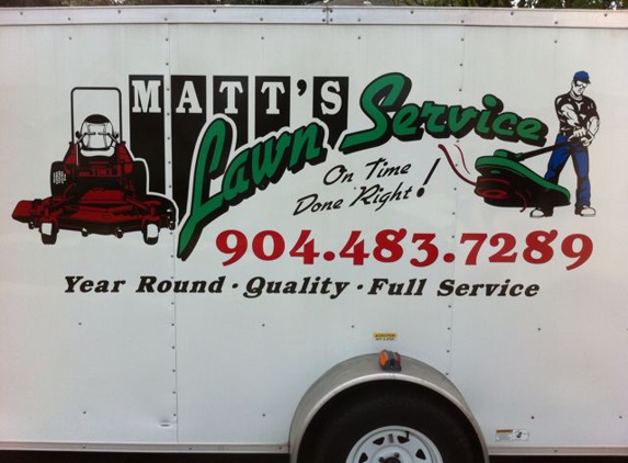 Matts Lawn Service - Jacksonville, FL