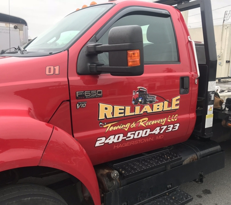 Reliable Towing &  Recovery LLC - Hagerstown, MD