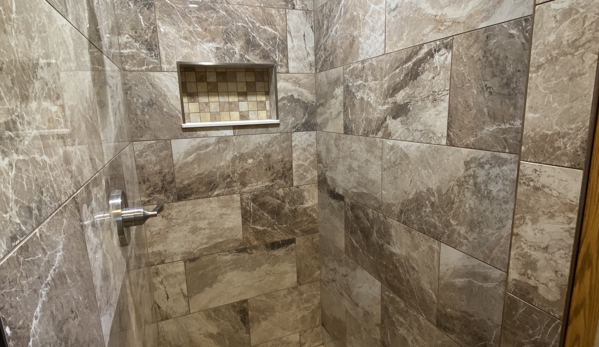 Bravo Tile - Palm Bay, FL. Love this shower work!