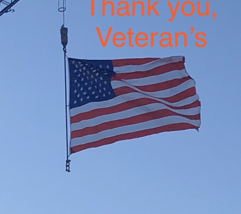 Von Tour Crane & Rigging. Thank a Veteran!