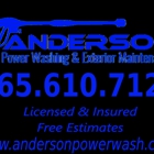 Anderson Power Washing & Exterior Maintenance