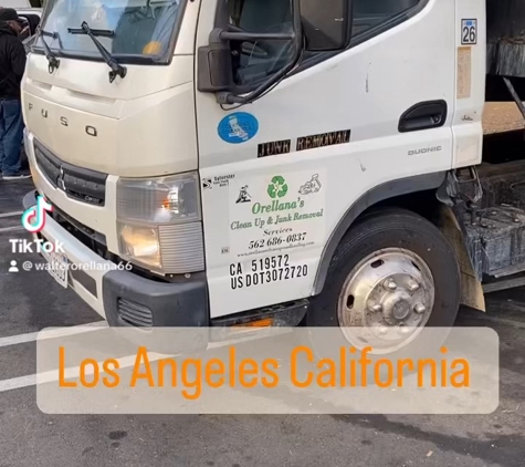 Orellana's demolition and hauling - Whittier, CA. Truck for services