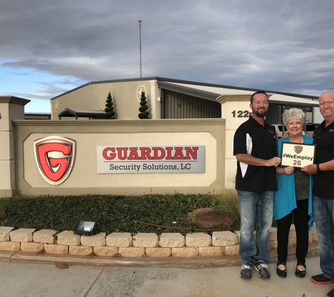 Guardian Security Solutions - Lubbock, TX. We're a Small Business and we #WeEmploy 26!