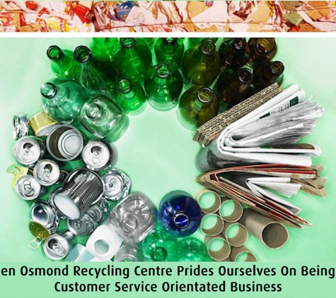Glen Osmond Recycling Centre - Glen Osmond, SA. Glen Osmond Recycling Centre Prides Ourselves On Being A Customer Service Orientated Business