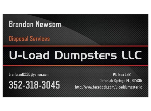 U-Load Dumpsters - Ponce De Leon, FL