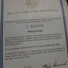 Reeder's Notary Public Services