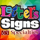 Letters Signs & Specialties - Advertising-Promotional Products