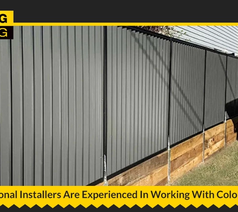Amazing Fencing QLD - Yatala, QLD. Our Professional Installers Are Experienced In Working With Colorbond® Steel