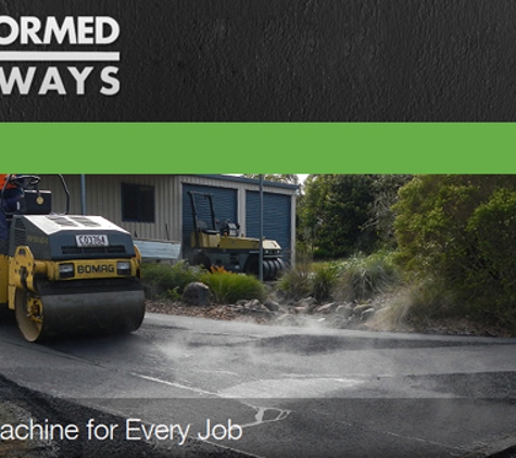 Roll Formed Driveways Pty Ltd - North Arm, QLD. The Right Machine For Every Job