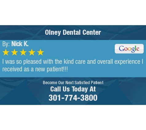 Olney Dental Center: Eric D. Levine, DDS - Olney, MD