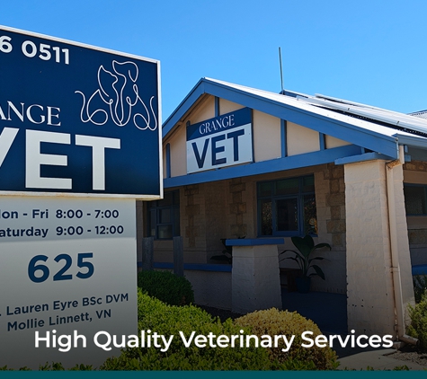 Grange Veterinary Clinic. High Quality Veterinary Services