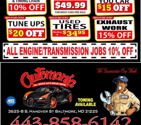 Automania Sales & Service - Brooklyn, MD