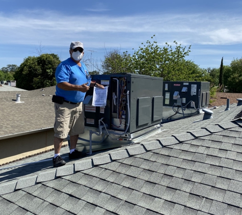 Felix Alliance Heating & Air - Stockton, CA. pkg unit change out