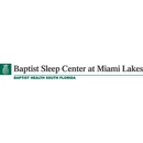 Baptist Sleep Center Hub in Miami Lakes - Sleep Disorders-Information & Treatment