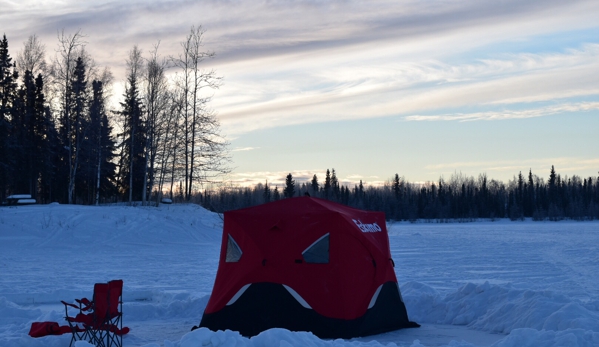 Greatland Taxi And Tours Service - North Pole, AK. Join us for some great family fun ice fishing!