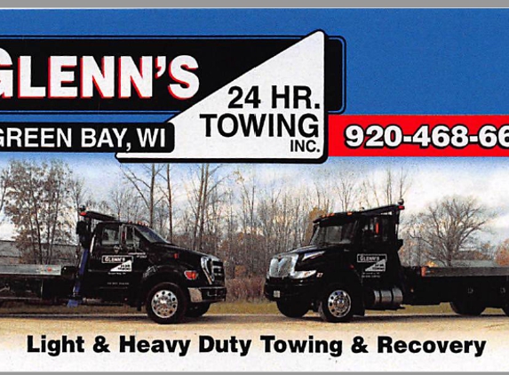 Glenn's 24 HR Towing Inc - Green Bay, WI